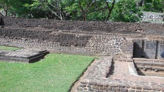 かなり遺跡が残されていました