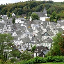 フロイデンブルクの街並み。