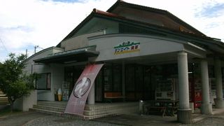 道の駅としては小規模