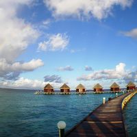 スコール後の虹が綺麗でした！