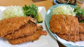 特大エビフライ♪