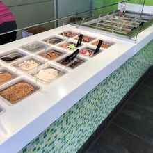 トッピングコーナー