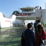 忠海港と大三島を結ぶフェリー