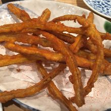 牛蒡の天婦羅