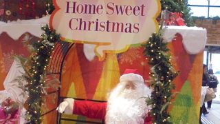 クリスマスの飾りつけ