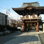 馬橋駅近くの意外と見どころがあるお寺