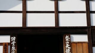 紅葉と八方睨みの竜