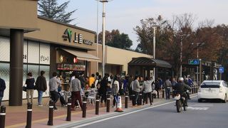 日曜の夕方は混雑にご用心