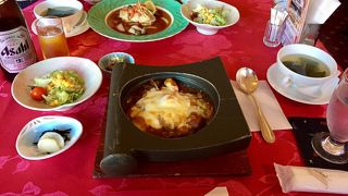 ノスタルジックにランチをいただきました