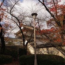 多聞櫓の先からみた千貫櫓