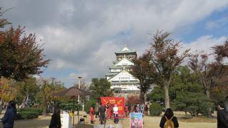 大阪城一番のスポット
