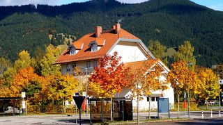 壁画ばかりでなく、紅葉もすばらしいです。