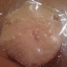 ざらめのおせんべい。