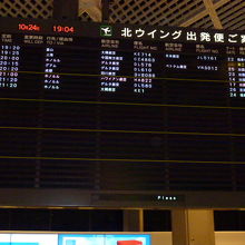 成田空港２１:２０発