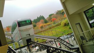 スロープカーで楽々