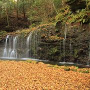 紅葉の頃は風情がある