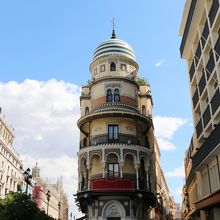 左後ろにカテドラル