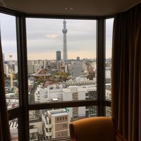 部屋からのスカイツリー