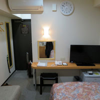 ビジネスホテルとしてはゆったりしているほうかも