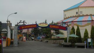 のどかな遊園地です