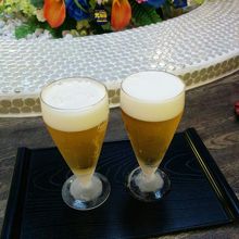 キリン一番搾り　生ビールです。風呂あがりは、最高です。