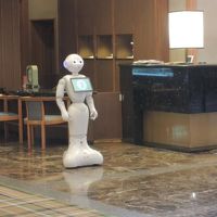 働き者で人気者なペッパーくん