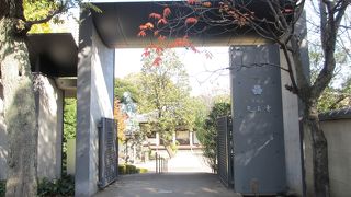 芝生がきれいです