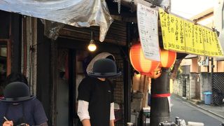 牛すじの煮込みと焼き鳥