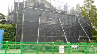 改装工事中でした