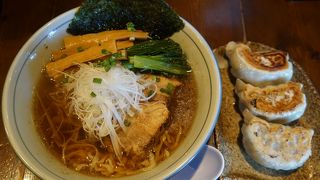 自治医大駅周辺だと圧倒的な人気を誇るラーメン屋さん