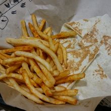 タコスとポテト