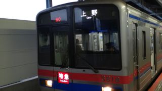 特急は20分間隔での運転です