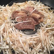 お店の方が焼いてくれました