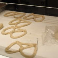 作っているところをみられます