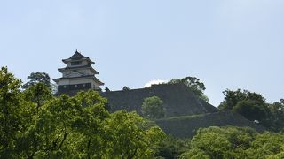 天守閣が残っており展望がいい