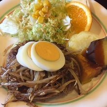 日替わりのハンバーグランチ