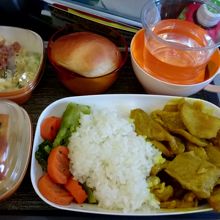 関空→桃園　エコノミー機内食