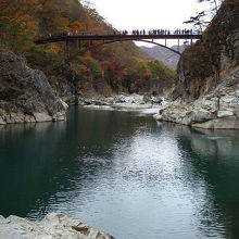 塩原渓谷の風景