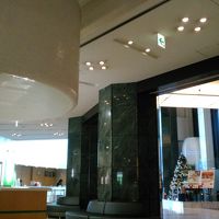 落ち着きのあるロビー