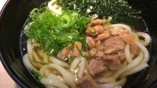小倉駅構内の立ち食いうどん
