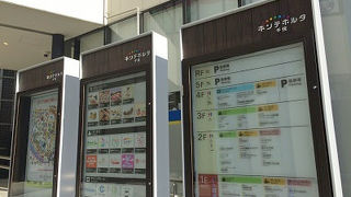 小さめなショッピングモール