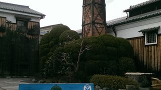 長く続く酒蔵の歴史感ある展示