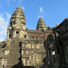 アンコールワット中央塔です