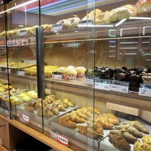 パンのショーケース
