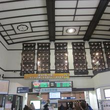 北一硝子のランプが燈ってます！