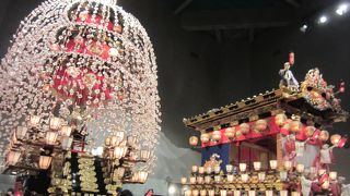 秩父夜祭の展示