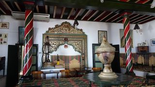 松の実ティーと雰囲気を味わいに行きました。