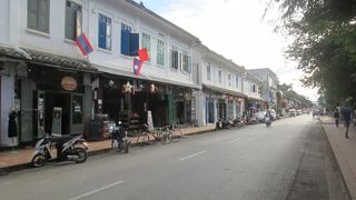 ルアンプラバンのメインストリート