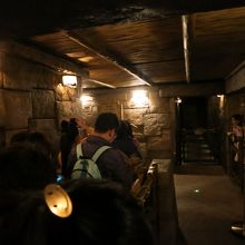 並んでいる時はこんな感じ