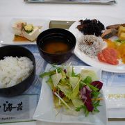 朝食バイキングを食べましたがもう一つでした